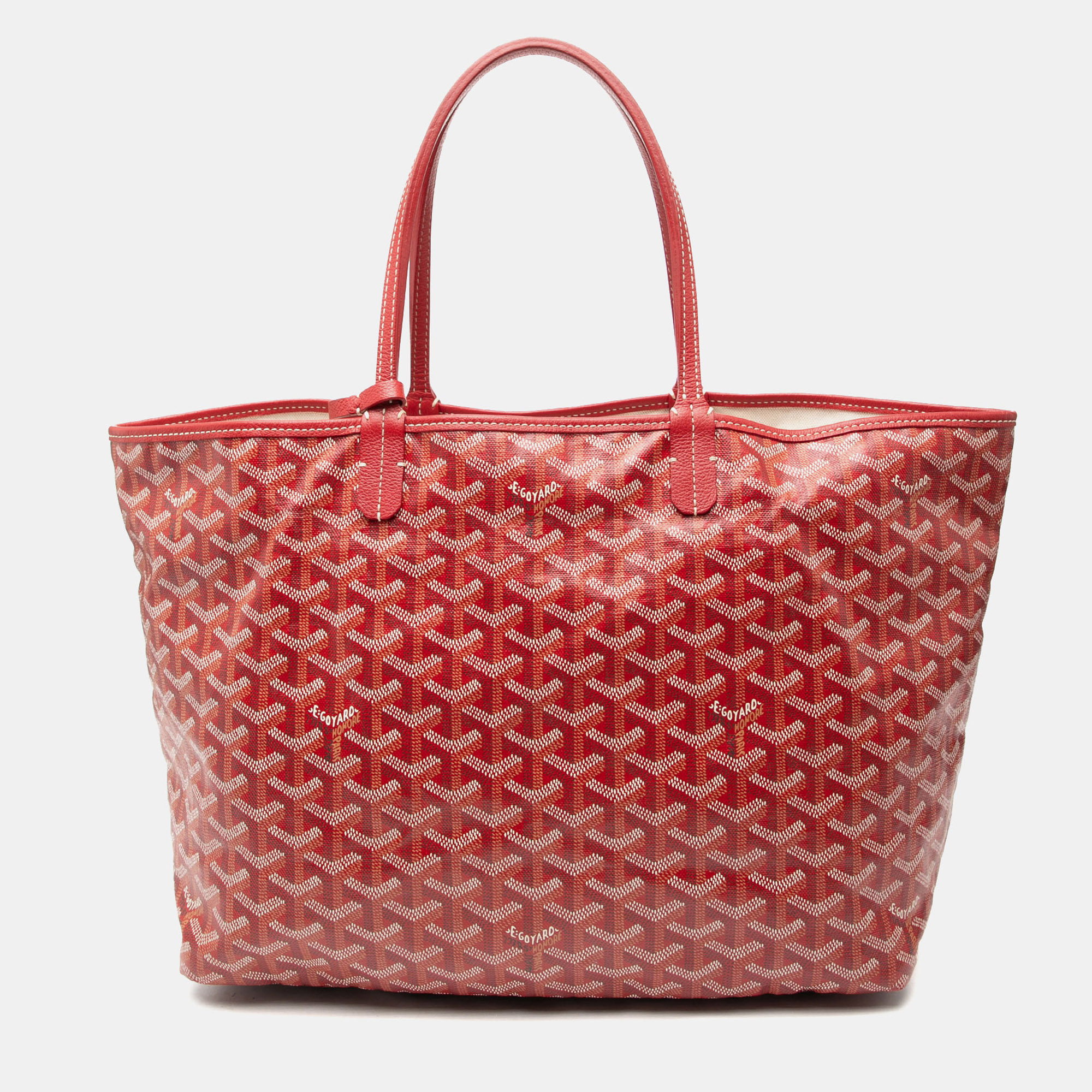 

Goyard Red Goyardine Saint Louis PM
