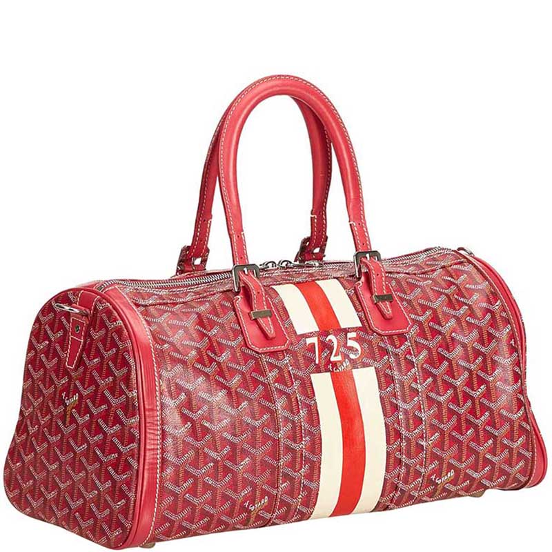 

Goyard Red Goyardine Canvas Croisiere 35