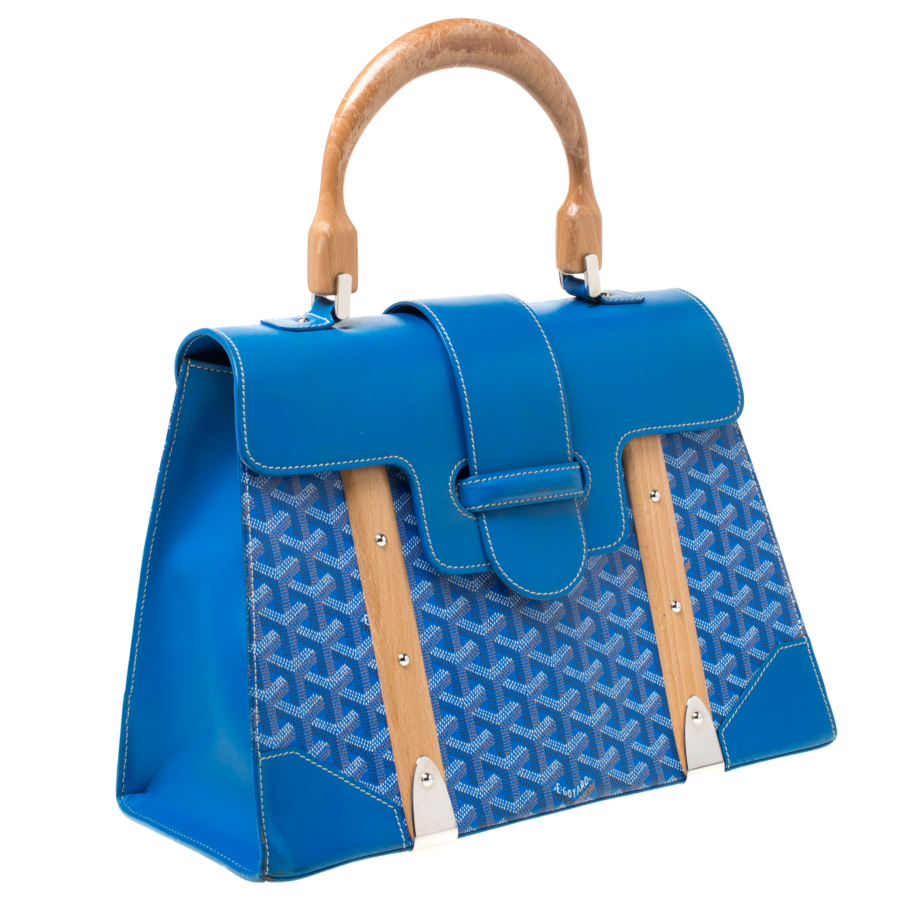goyard purse blue
