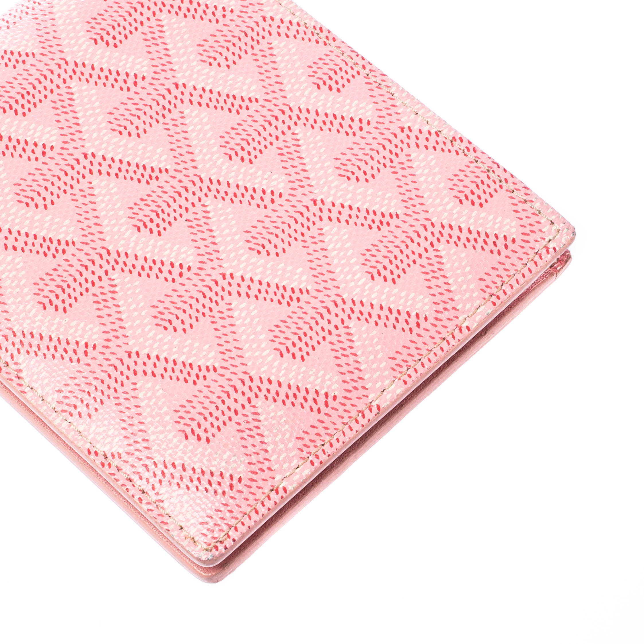 Leather wallet Goyard Pink in Leather - 33131863