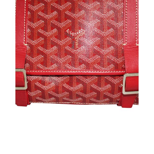 Goyard Belvedere Messenger Bag Coated Canvas PM Red 2097893