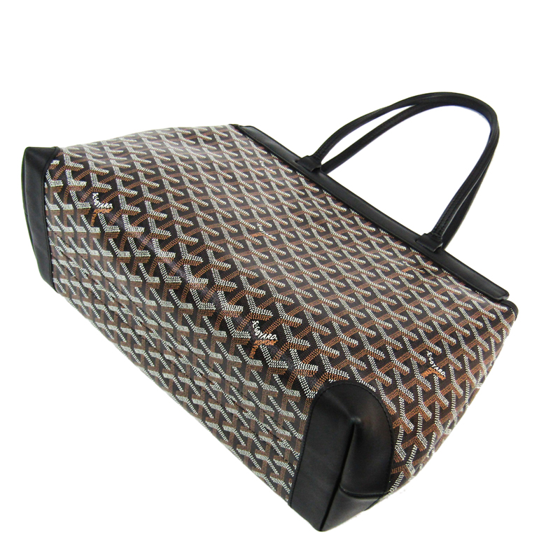 

Goyard Black Goyardine Coated Canvas Bellechasse PM Tote Bag