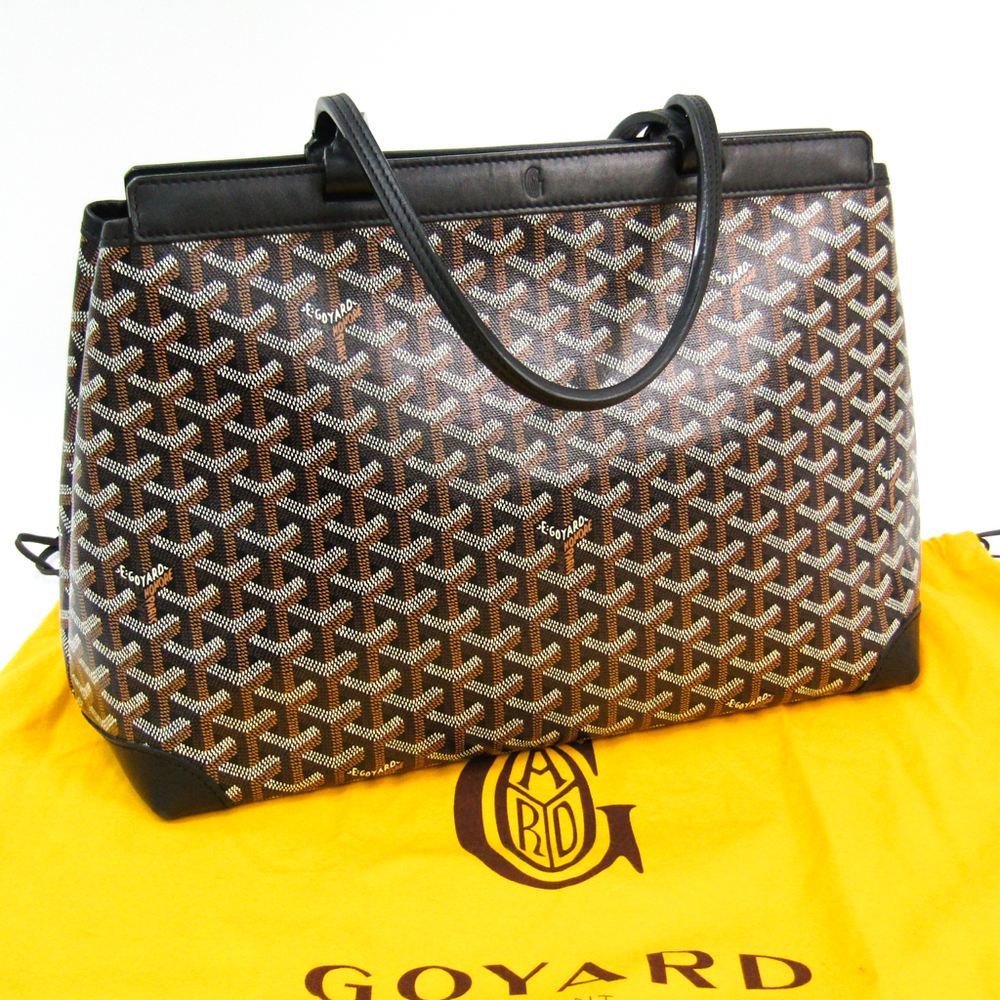 Goyard Black Goyardine Coated Canvas Bellechasse PM Tote Bag Goyard | TLC