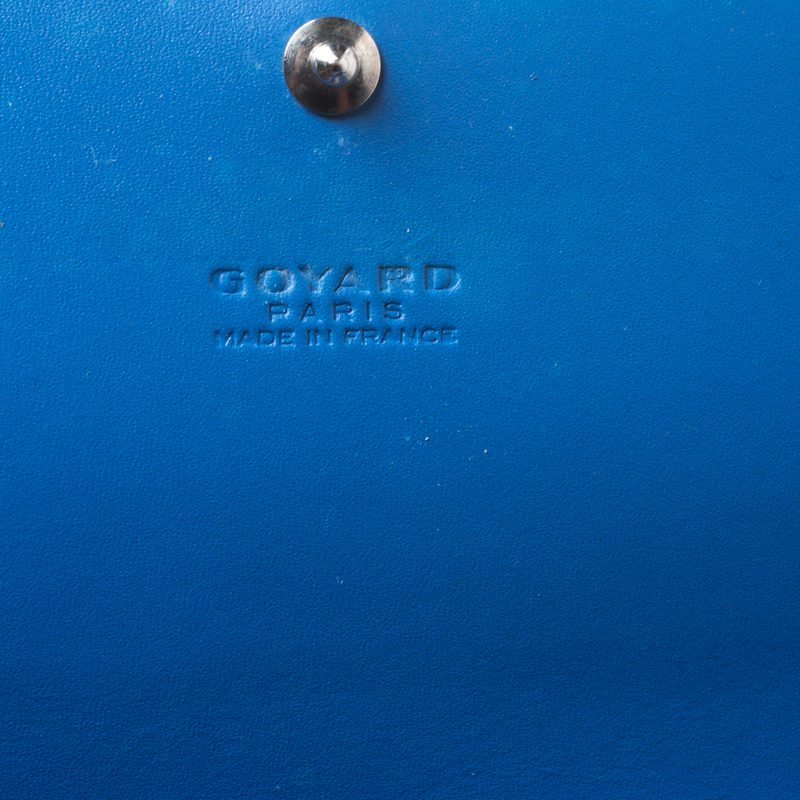 Varenne leather wallet Goyard Blue in Leather - 33740837