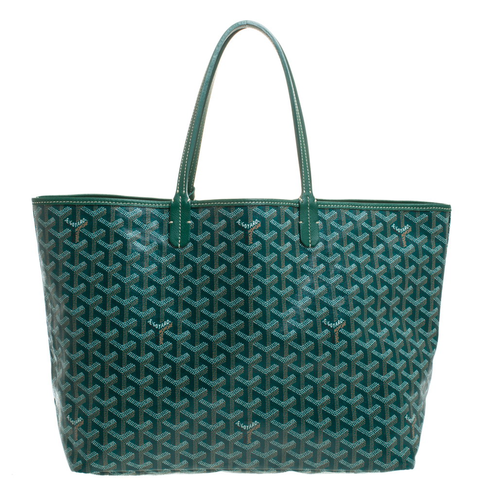 Goyard Citadin PM Messenger Bag Green 33 x 9 x 38 cm 