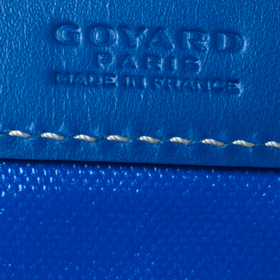 Garderobe - Goyard Blue Goyardine Bellechasse Biaude PM