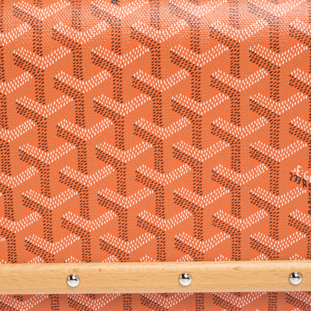 Goyard Goyardine Orange Monte Carlo PM Clutch/Shoulder Bag – Madison Avenue  Couture