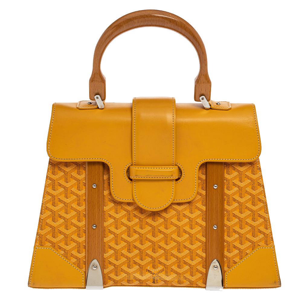 pre-owned-goyard-yellow-coated-canvas-and-leather-mm-saigon-top-handle