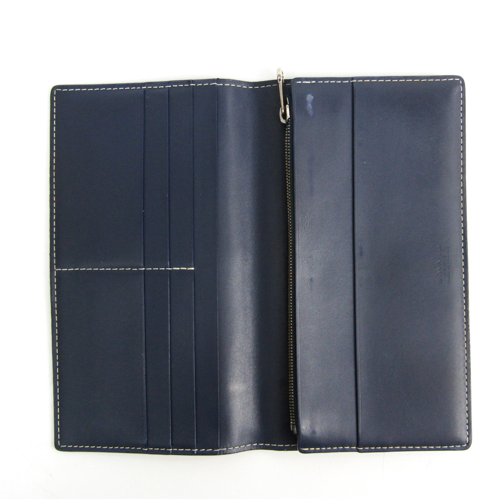 

Goyard Navy Blue Coated Canvas Richelieu Wallet