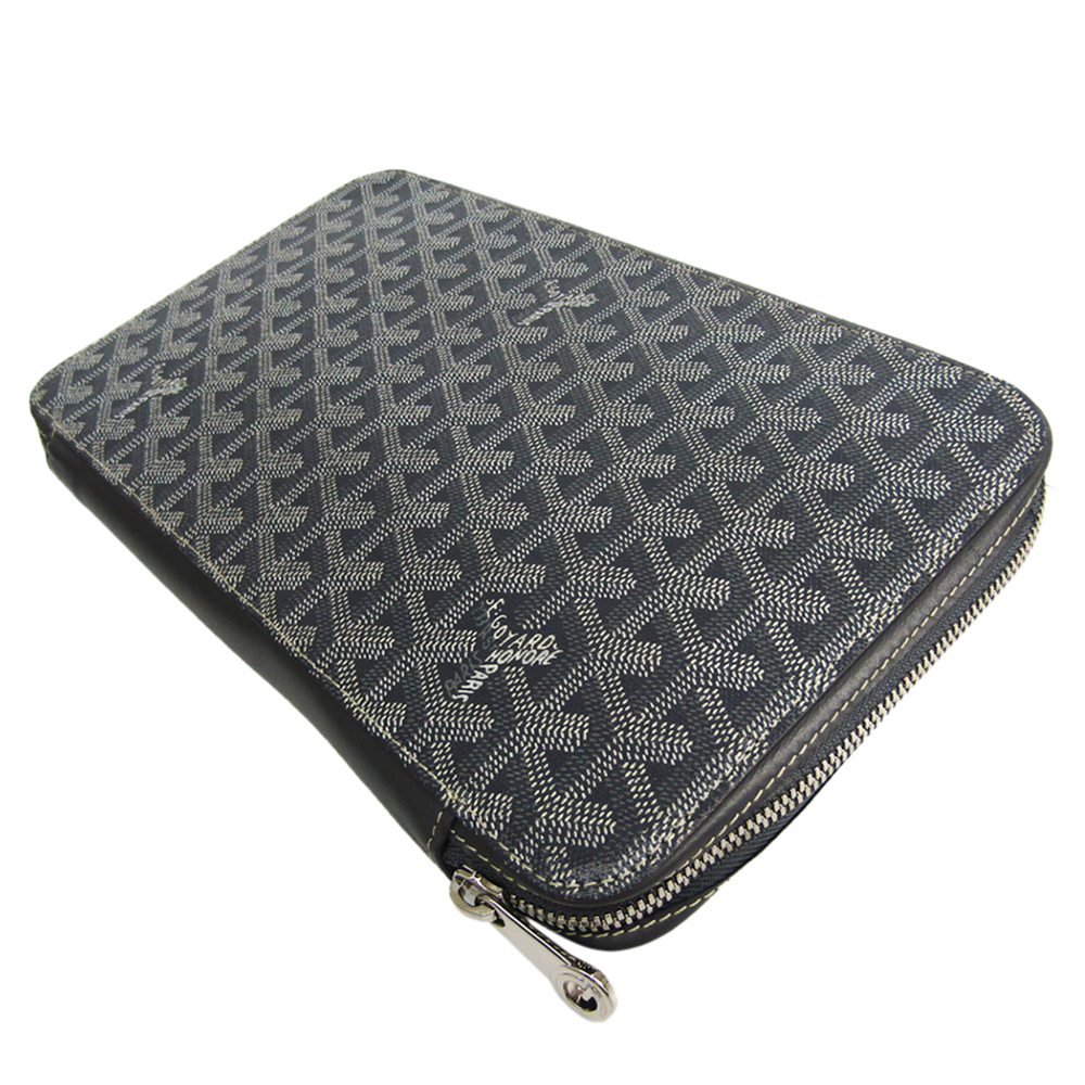 

Goyard Black Coated Canvas Opera Wallet