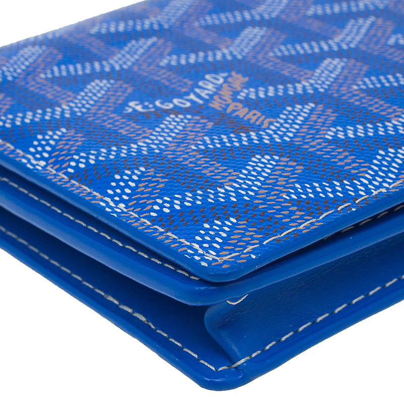 Blue wallet Goyard Blue in Other - 500551