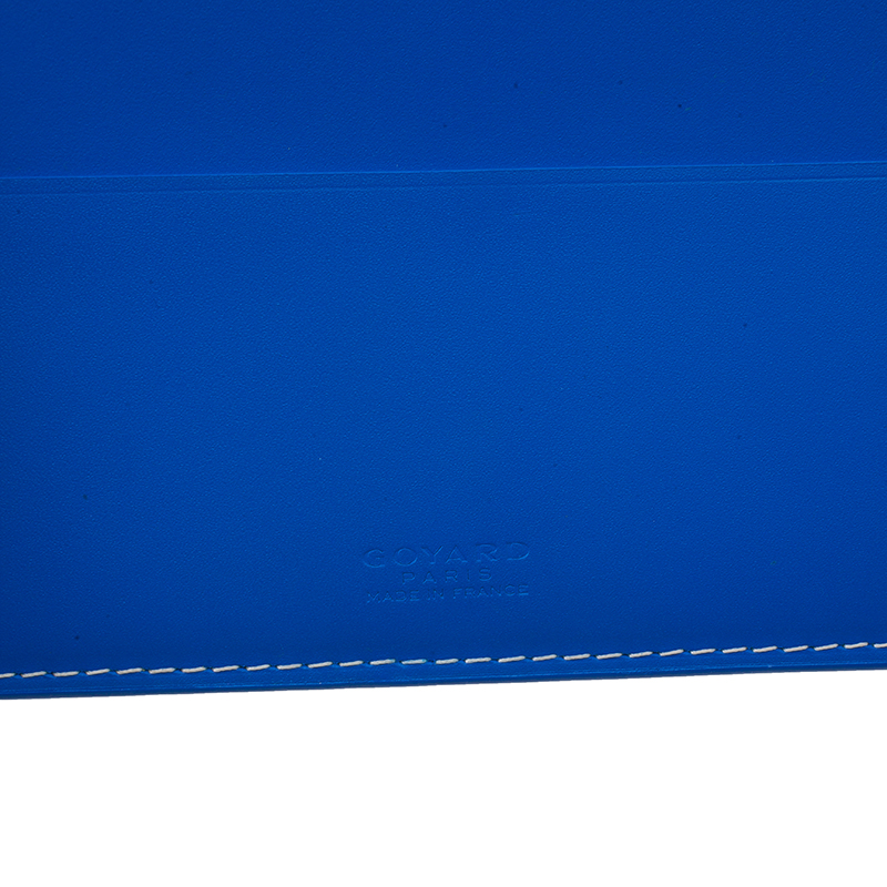 Goyard Blue Long Coated Canvas Bi-fold International Richelieu Wallet –  MISLUX
