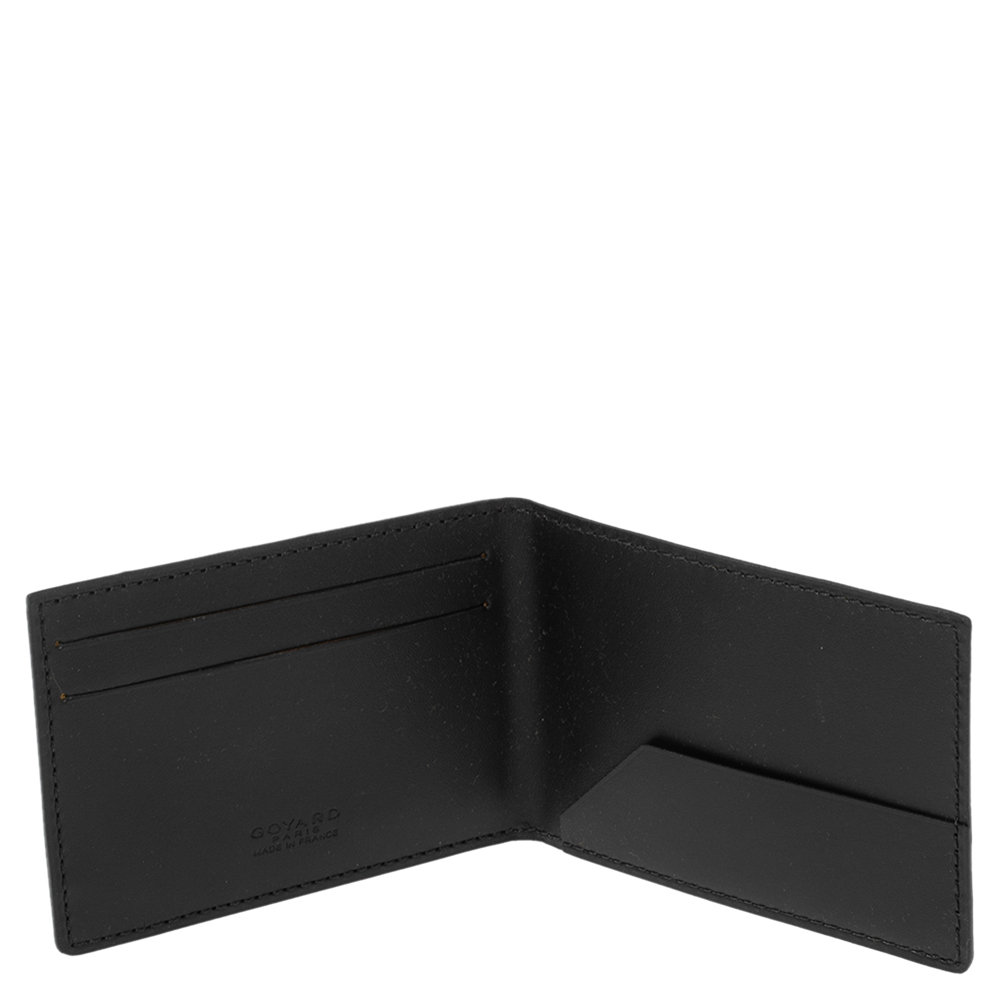 

Goyard Black Goyardine Coated Canvas Victoire Bifold Card Holder