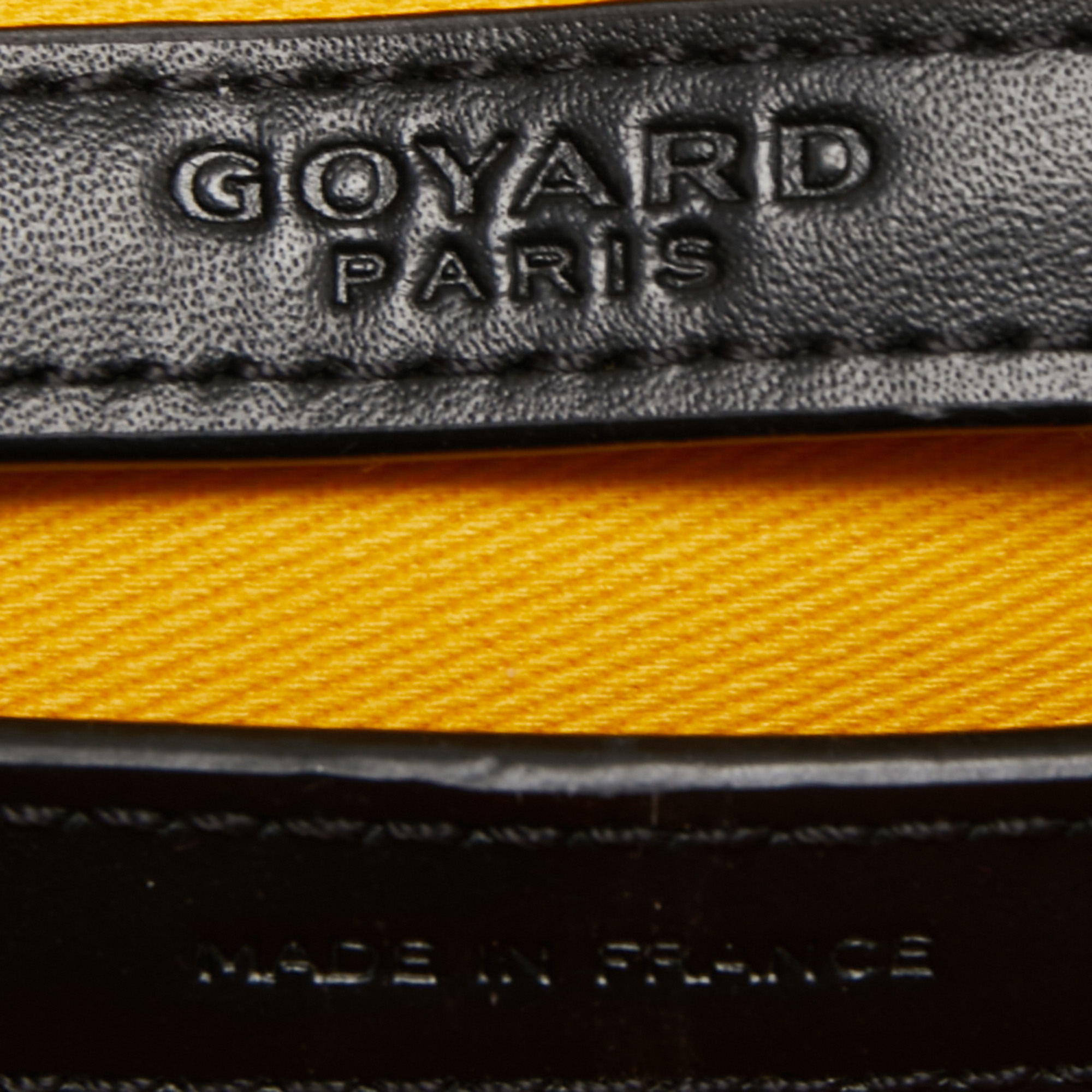 Cap vert leather crossbody bag Goyard Black in Leather - 34196389