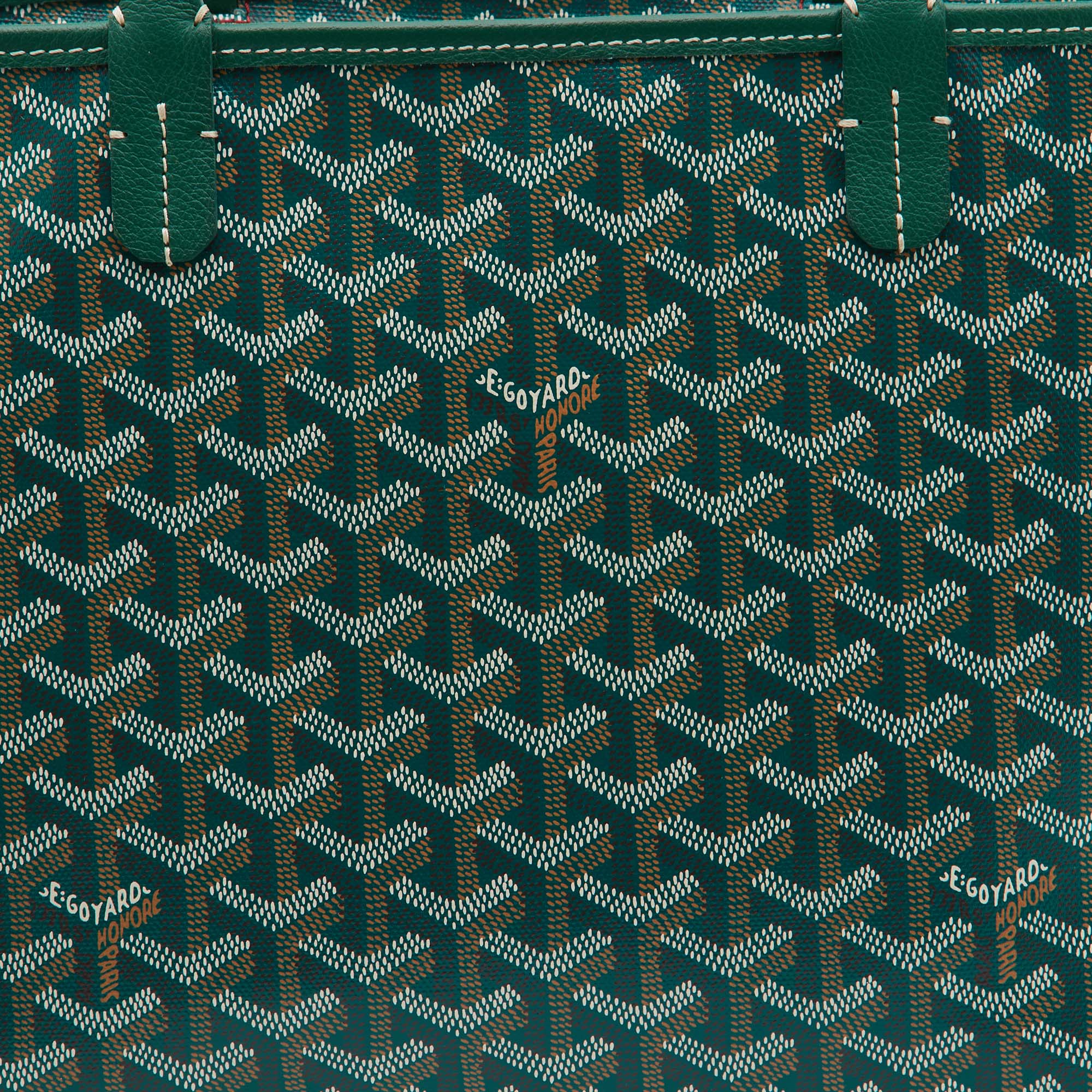 Belvedère cloth bag Goyard Green in Cloth - 33329893