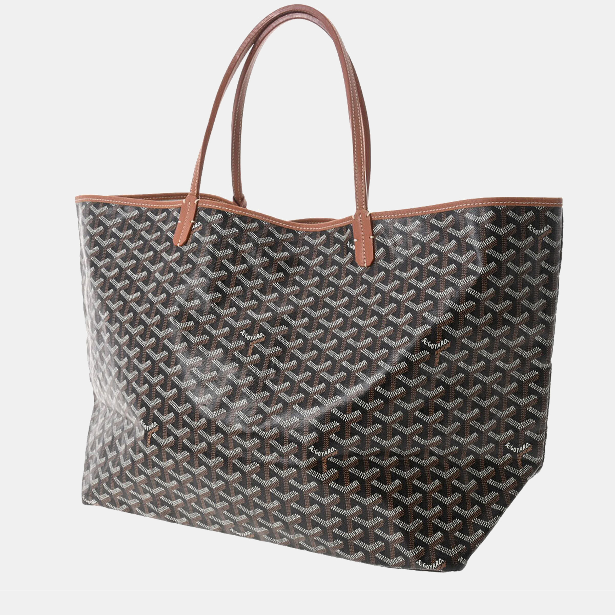 

Goyard Black Canvas Saint Louis GM Bag