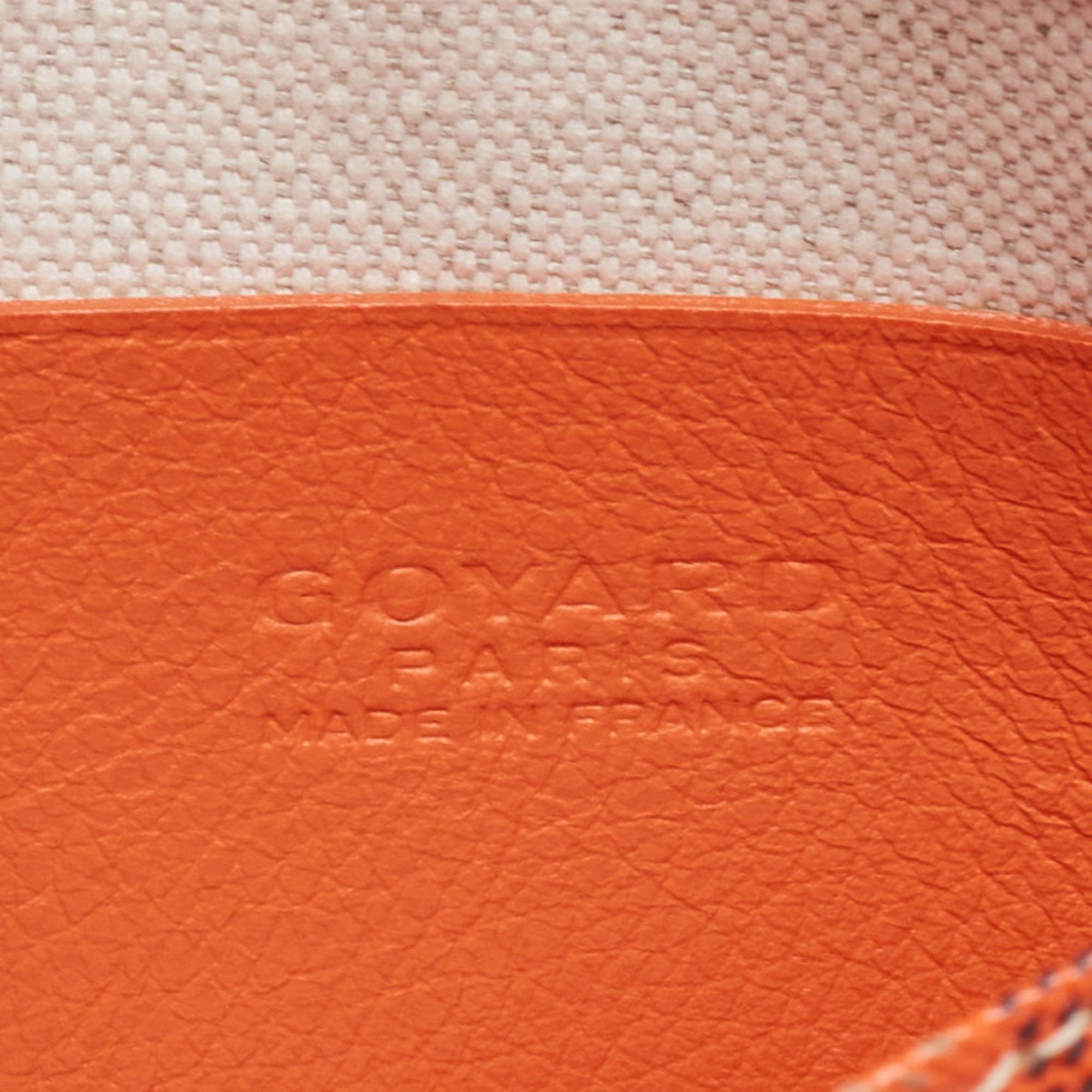 Belvedère cloth crossbody bag Goyard Orange in Cloth - 28644374