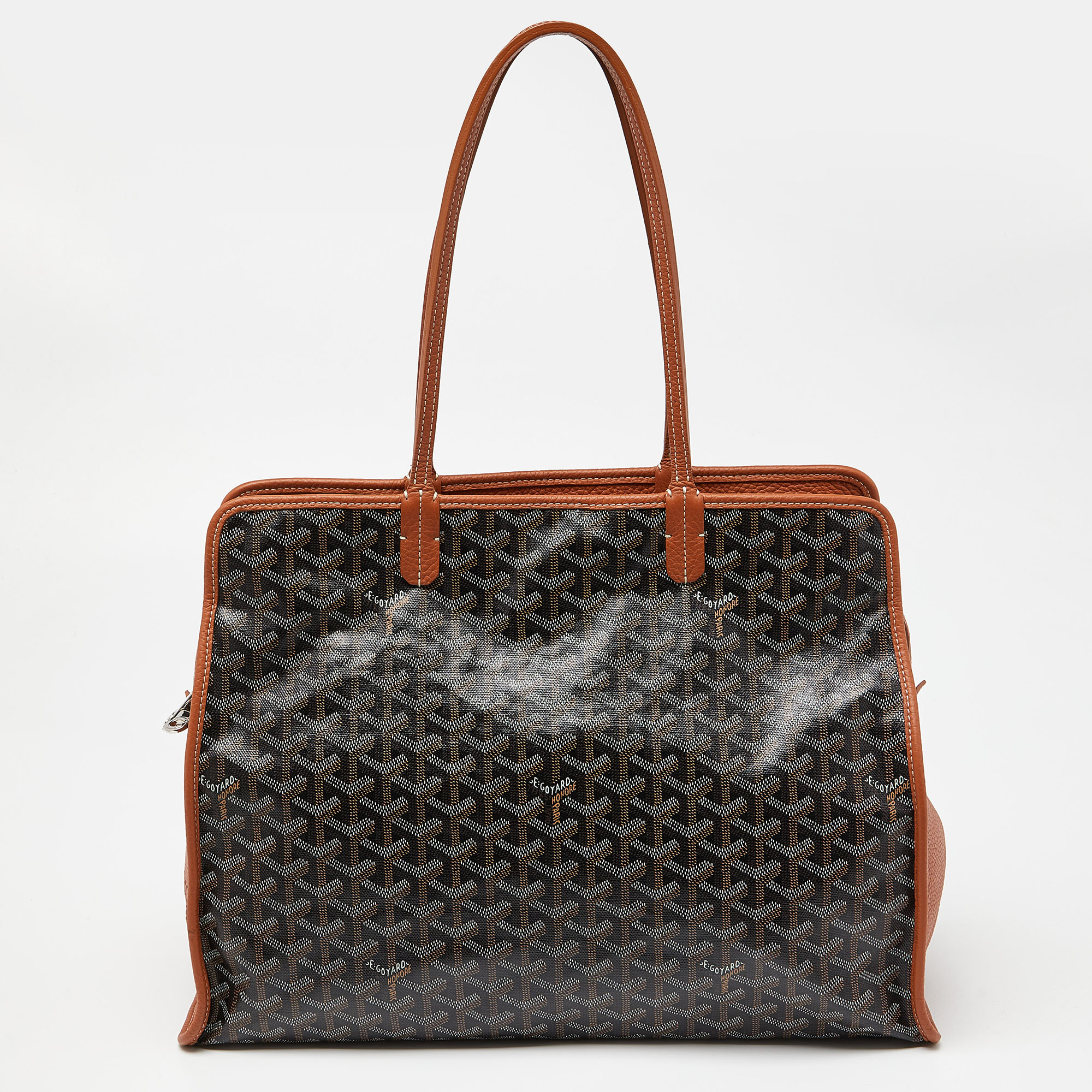 Hardy leather tote