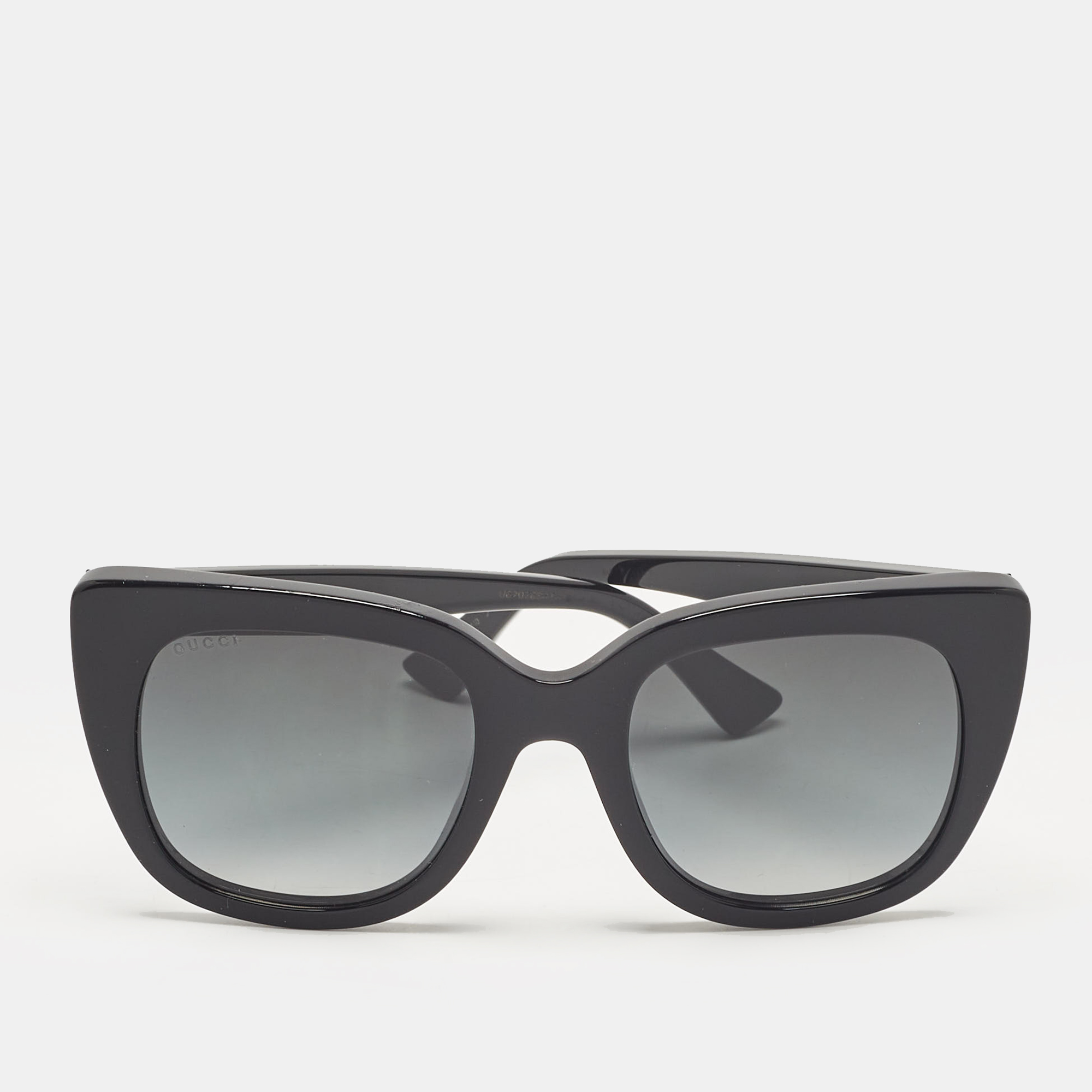 

Gucci Black Gradient GG0163S Interlocking G Cat Eye Sunglasses