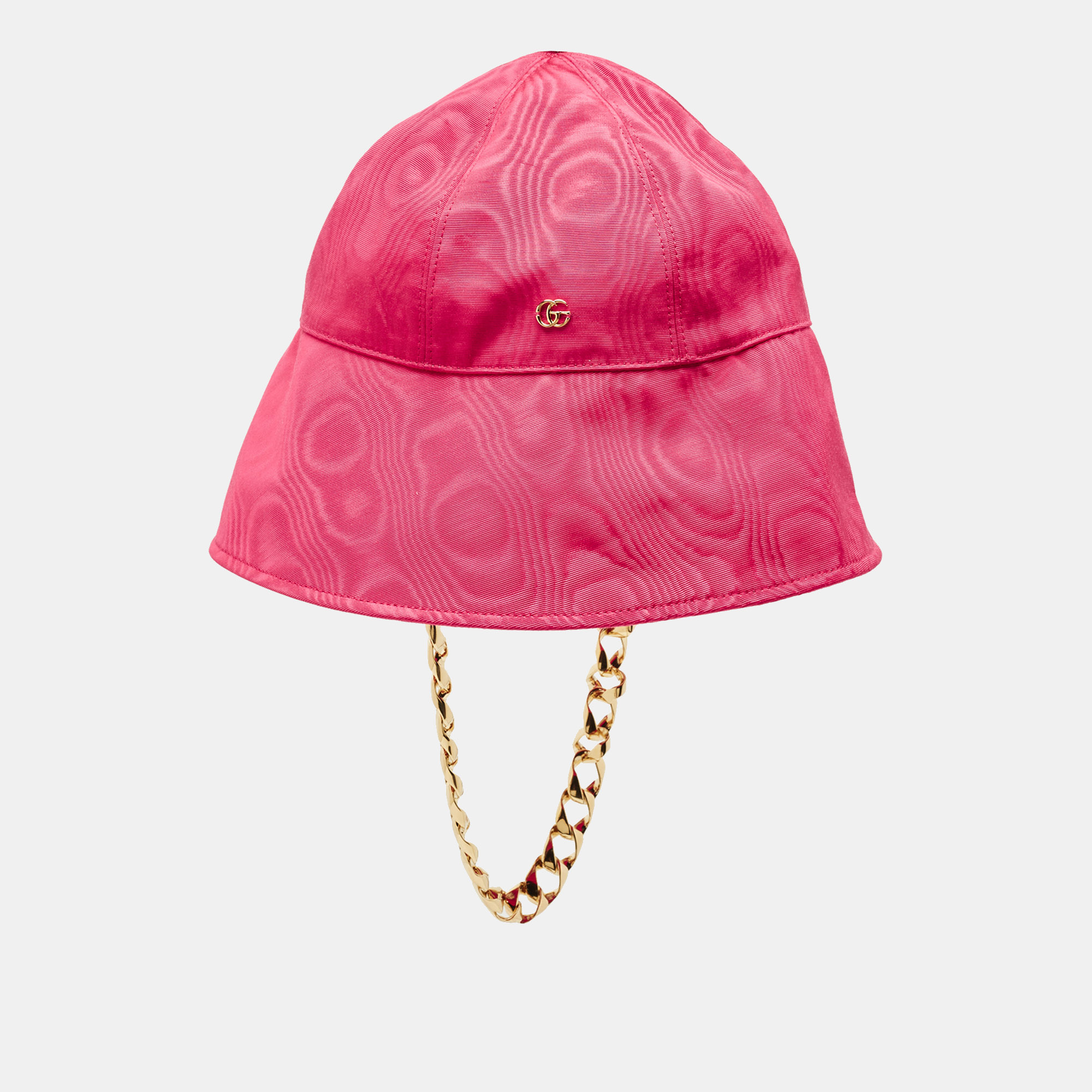 Gucci Pink Elevation Clock Bucket Hat M
