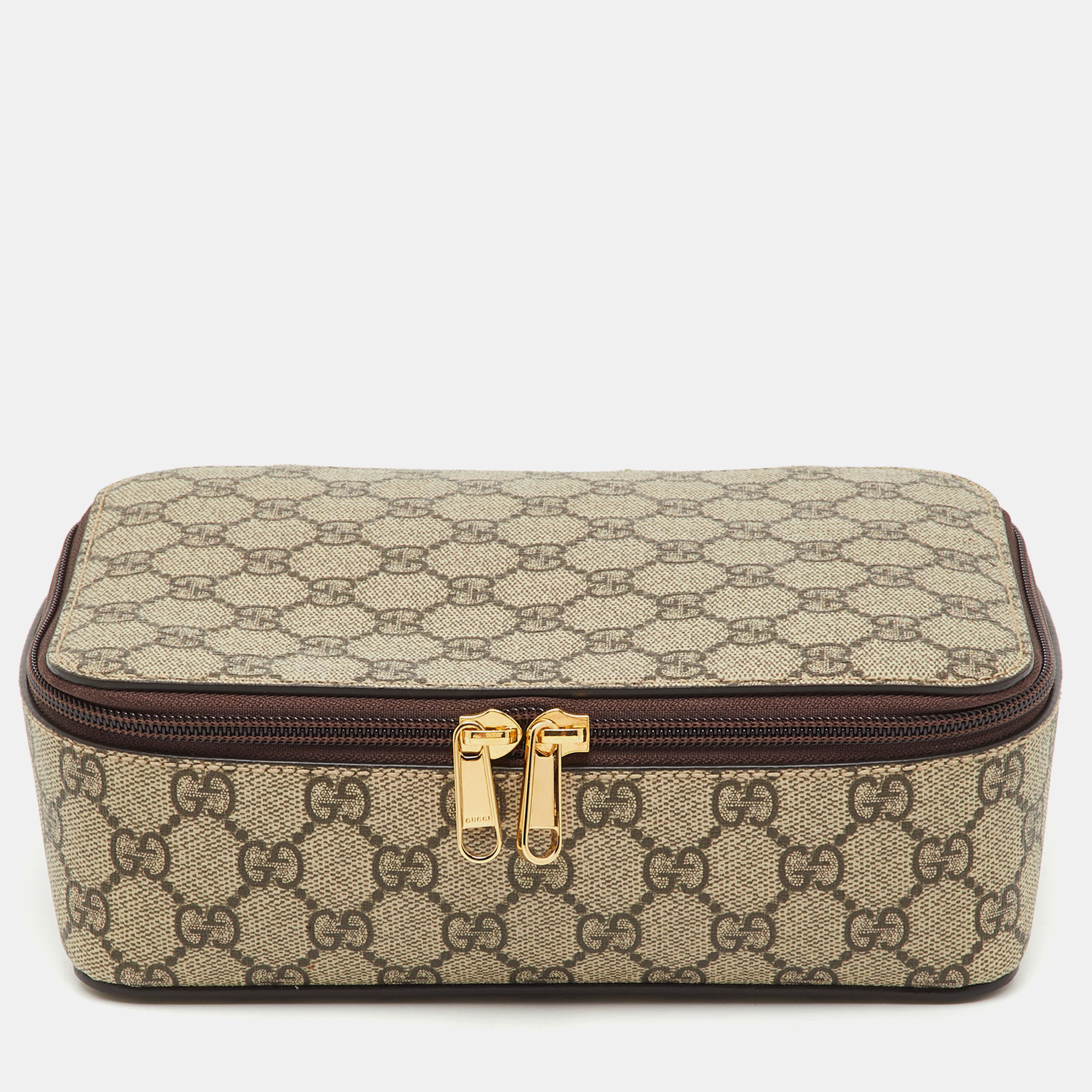 

Gucci Beige/Brown GG Supreme Canvas Mini Packing Cube