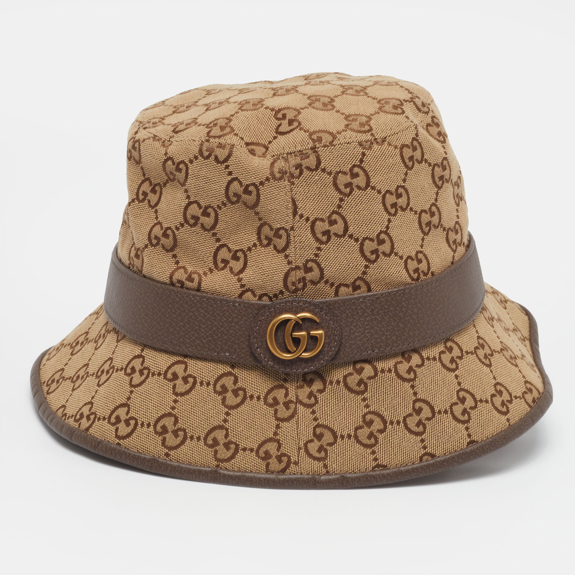 

Gucci Beige/Brown GG Monogram Canvas Bucket Hat