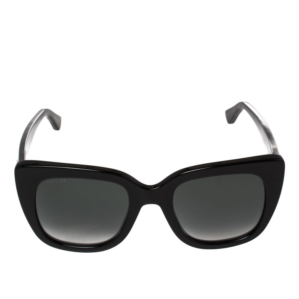 

Gucci Black/Grey GG0163S Gradient Square Sunglasses