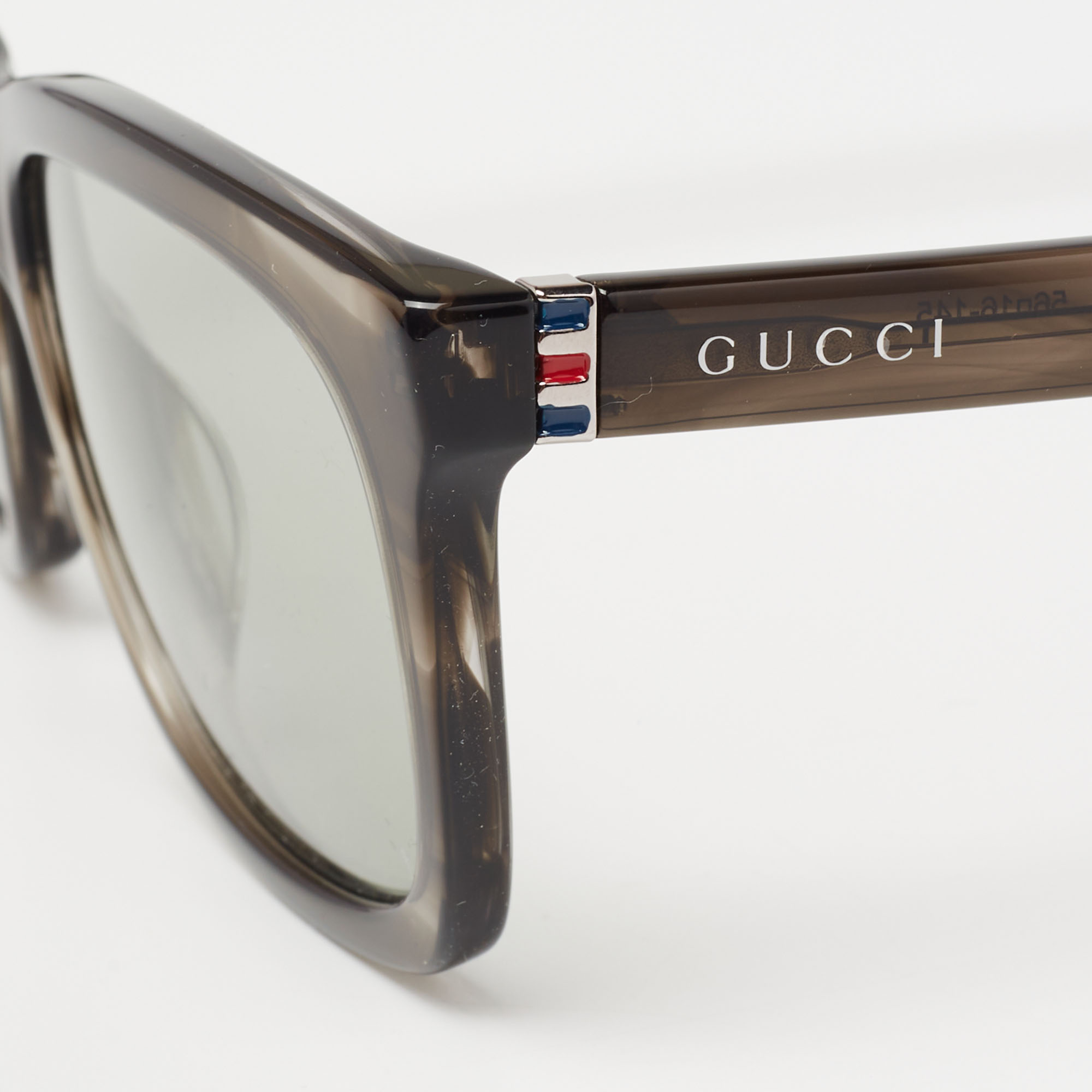 

Gucci Grey GG0449S Square Gradient Sunglasses