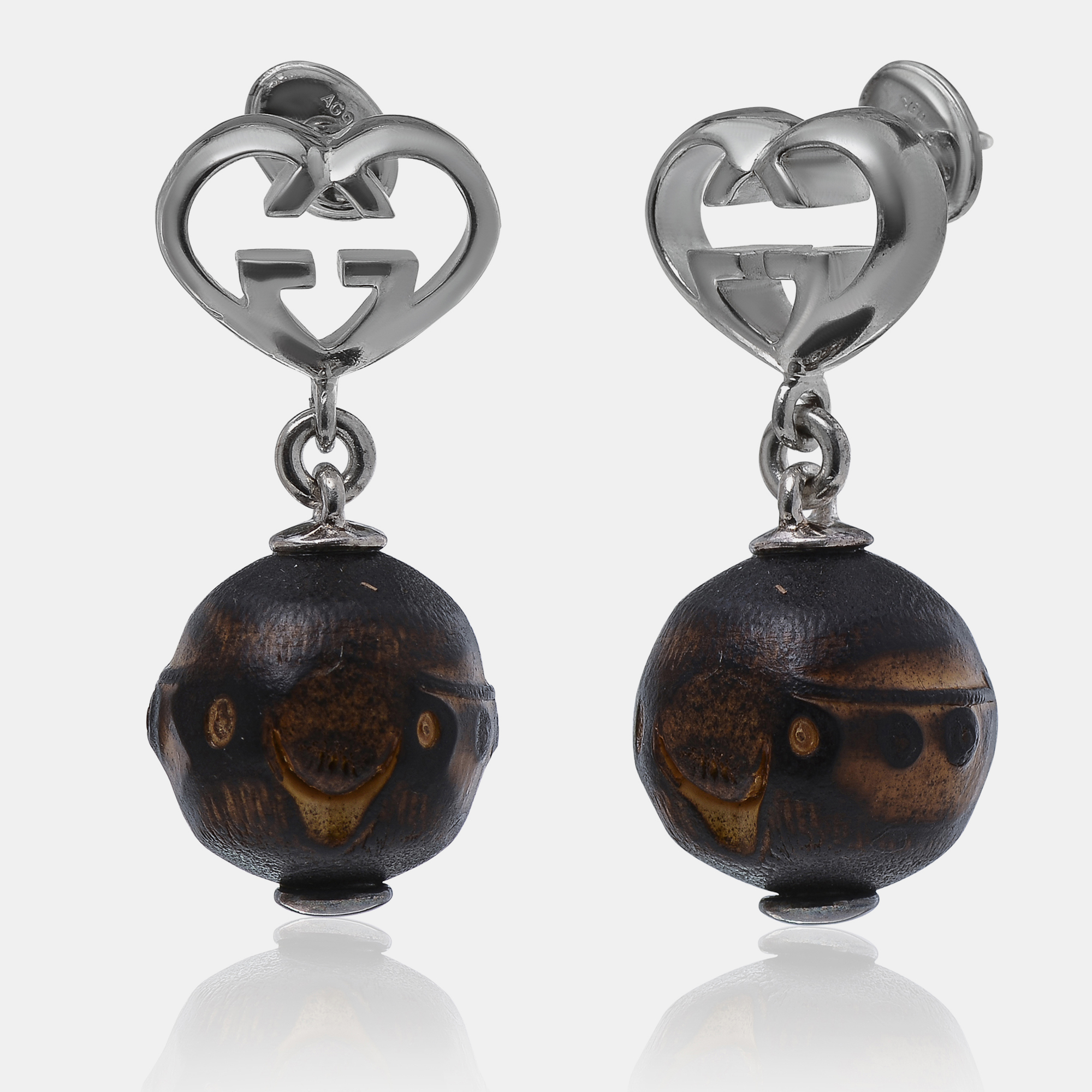 

Gucci Bamboo Sterling Silver Drop Earrings