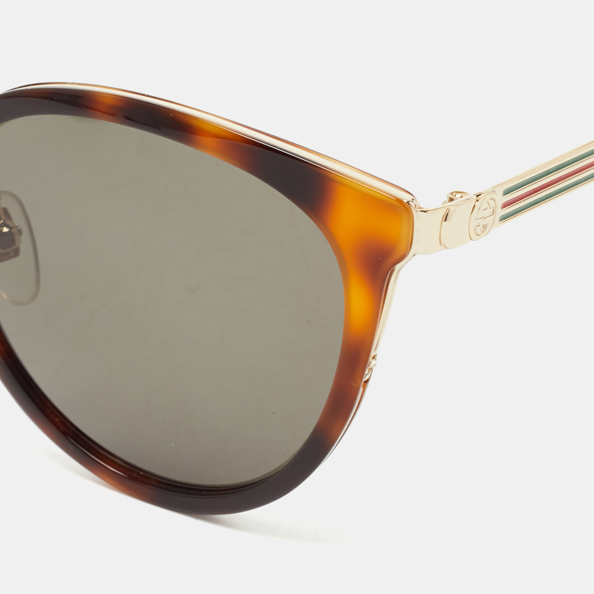 

Gucci Brown/Gold GG007SK Frame Sunglasses