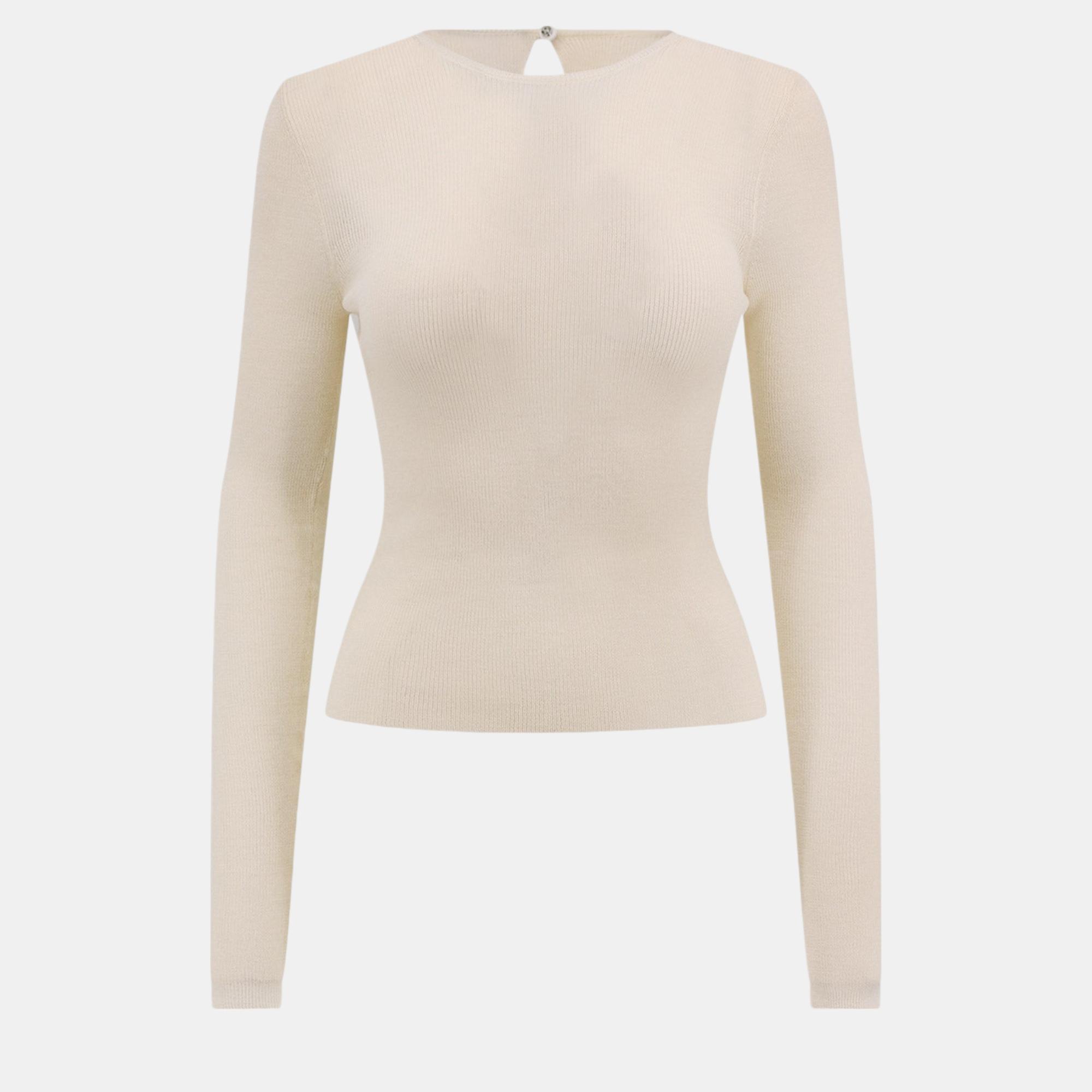 

Gucci White Sweater Knitwear