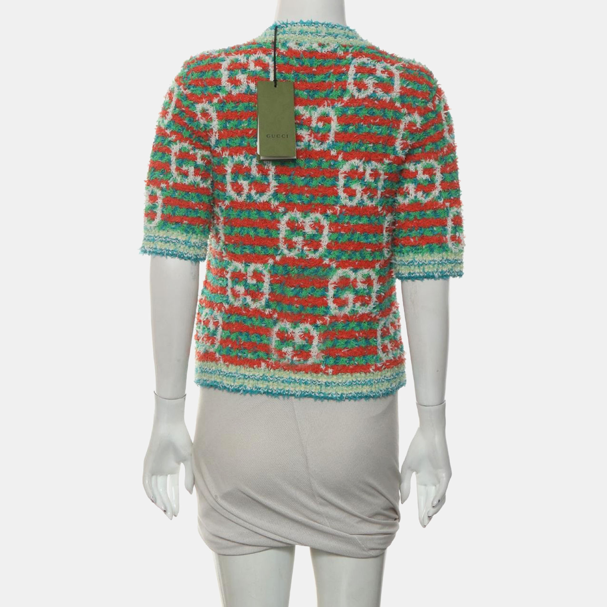 Gucci Maxi GG Knit Cardigan S 