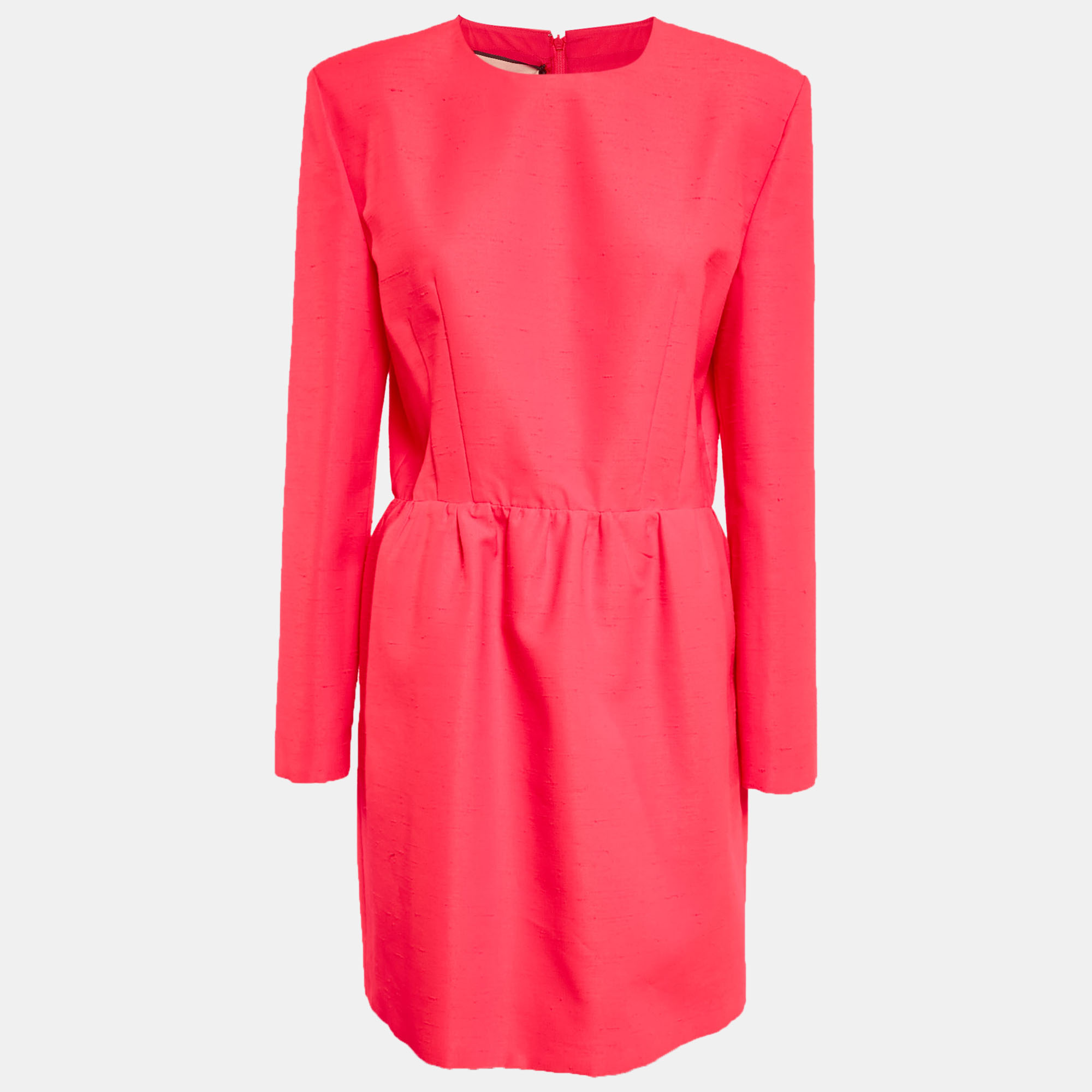 

Gucci Pink Textured Crepe Mini Dress L