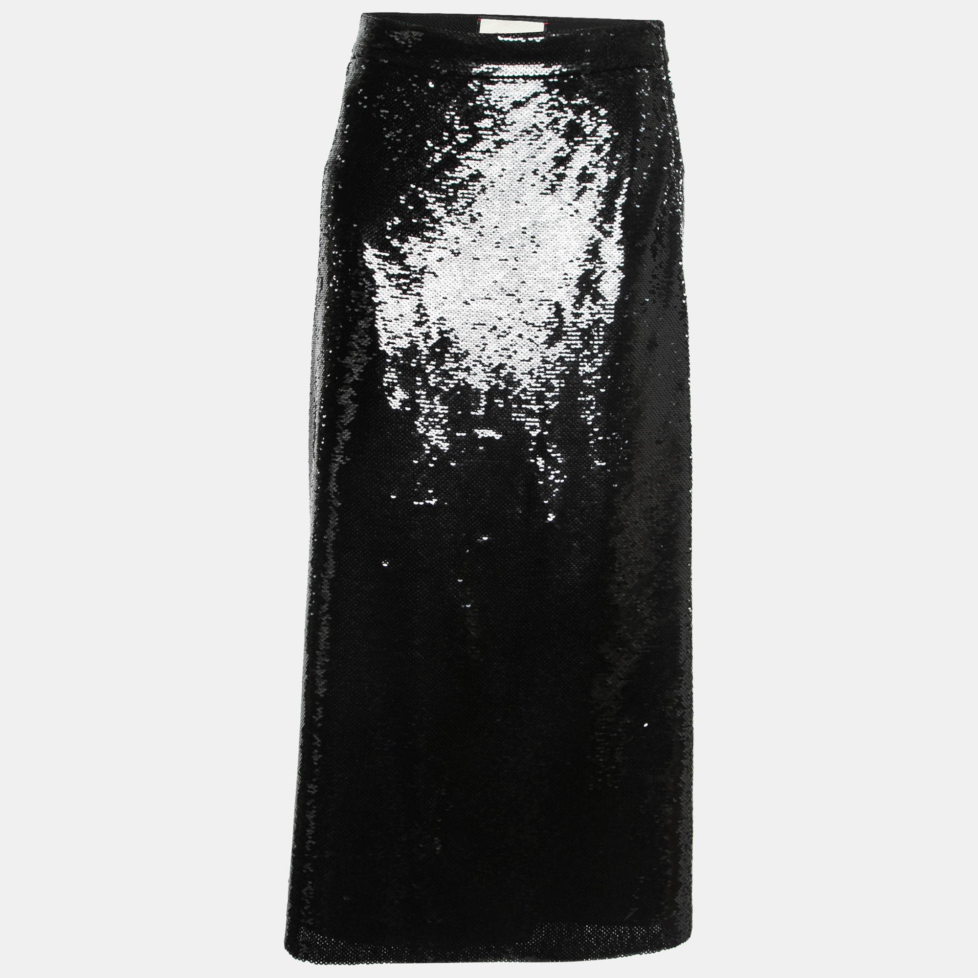 

Gucci Black Sequined Midi Skirt M