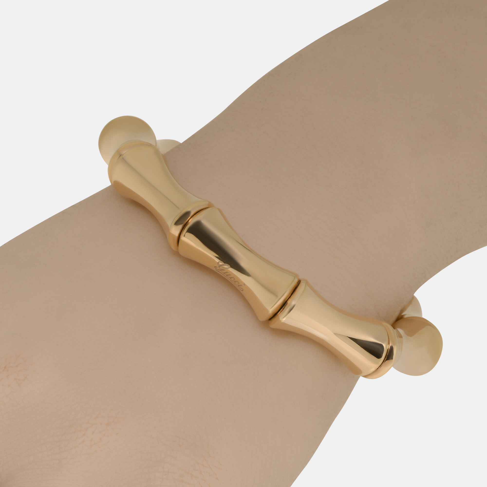 

Gucci Bamboo 18K Pink Gold Bangle Bracelet