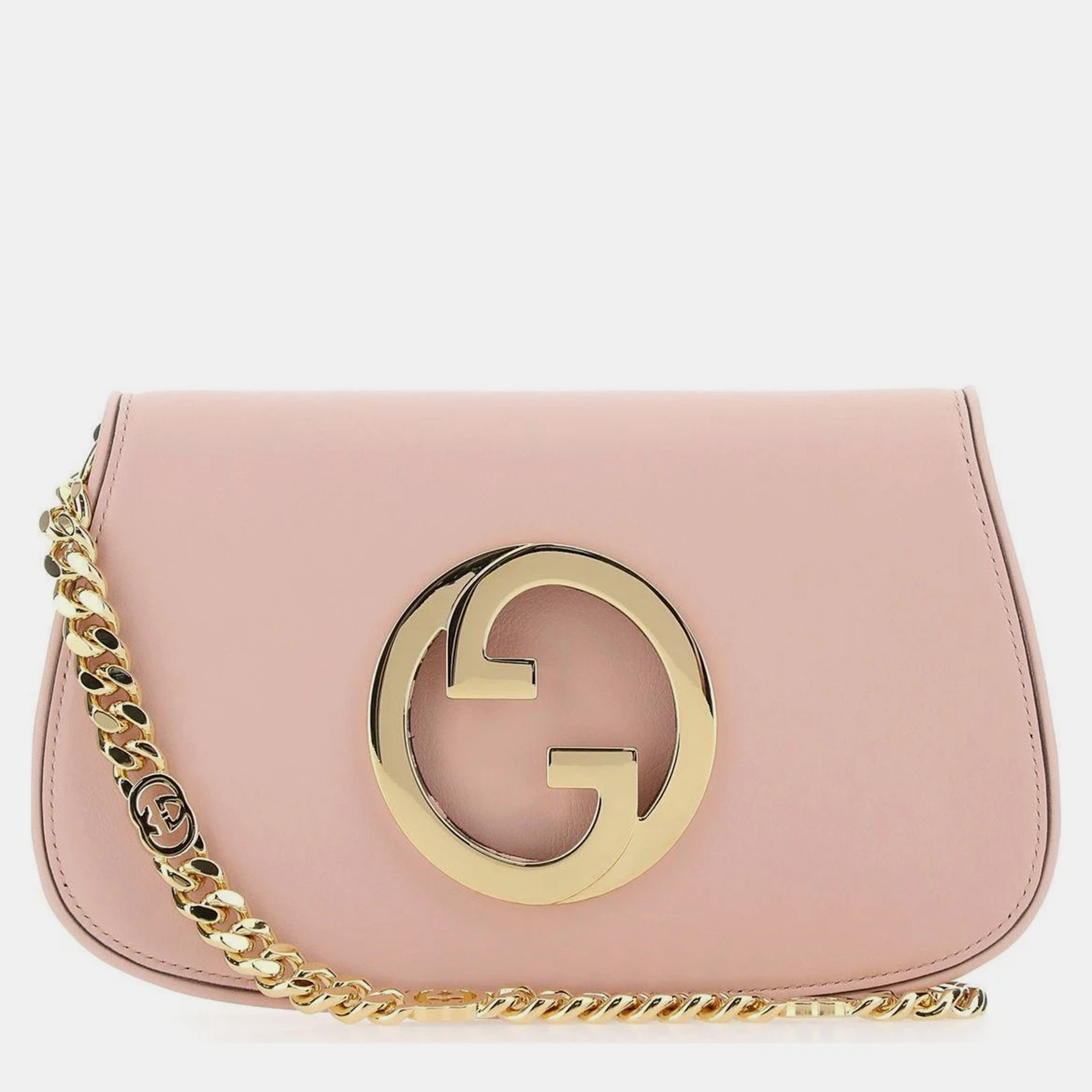 

Gucci Pink Leather Blondie Shoulder Bag