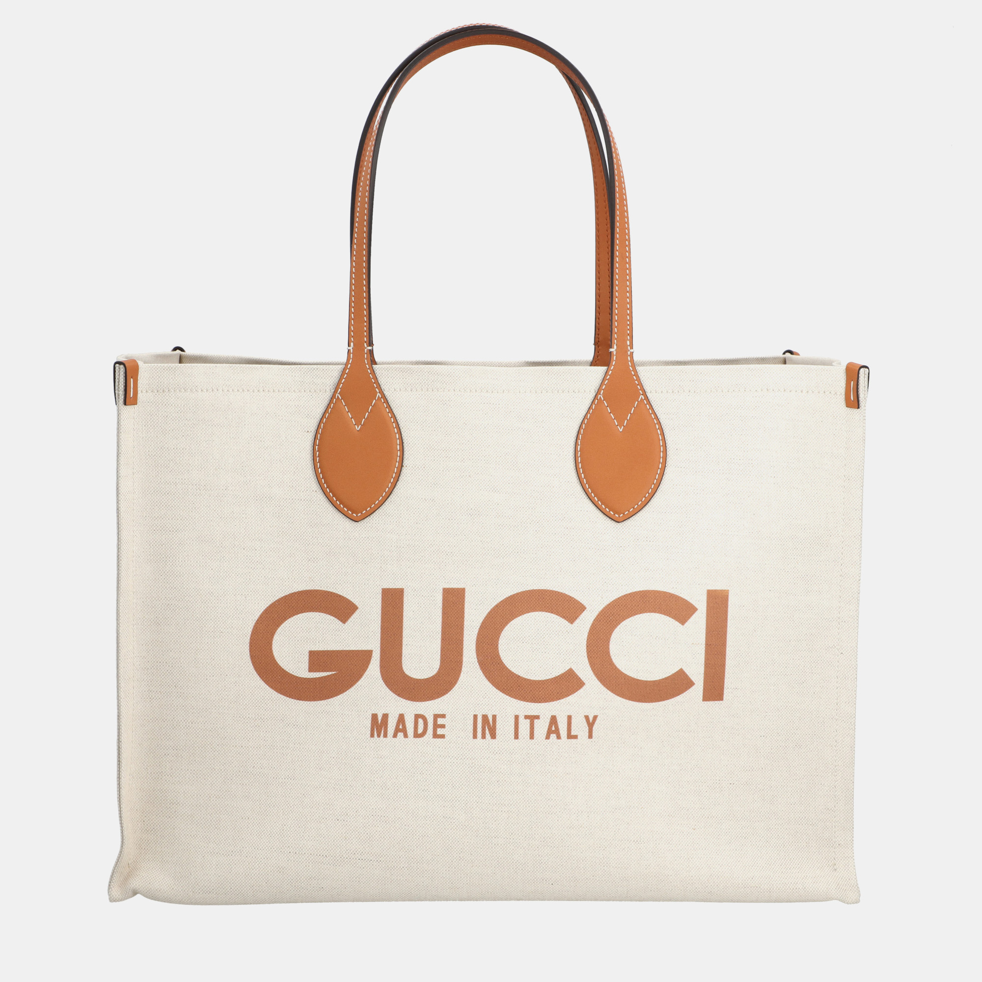 

Gucci Print Beige Tote Bag