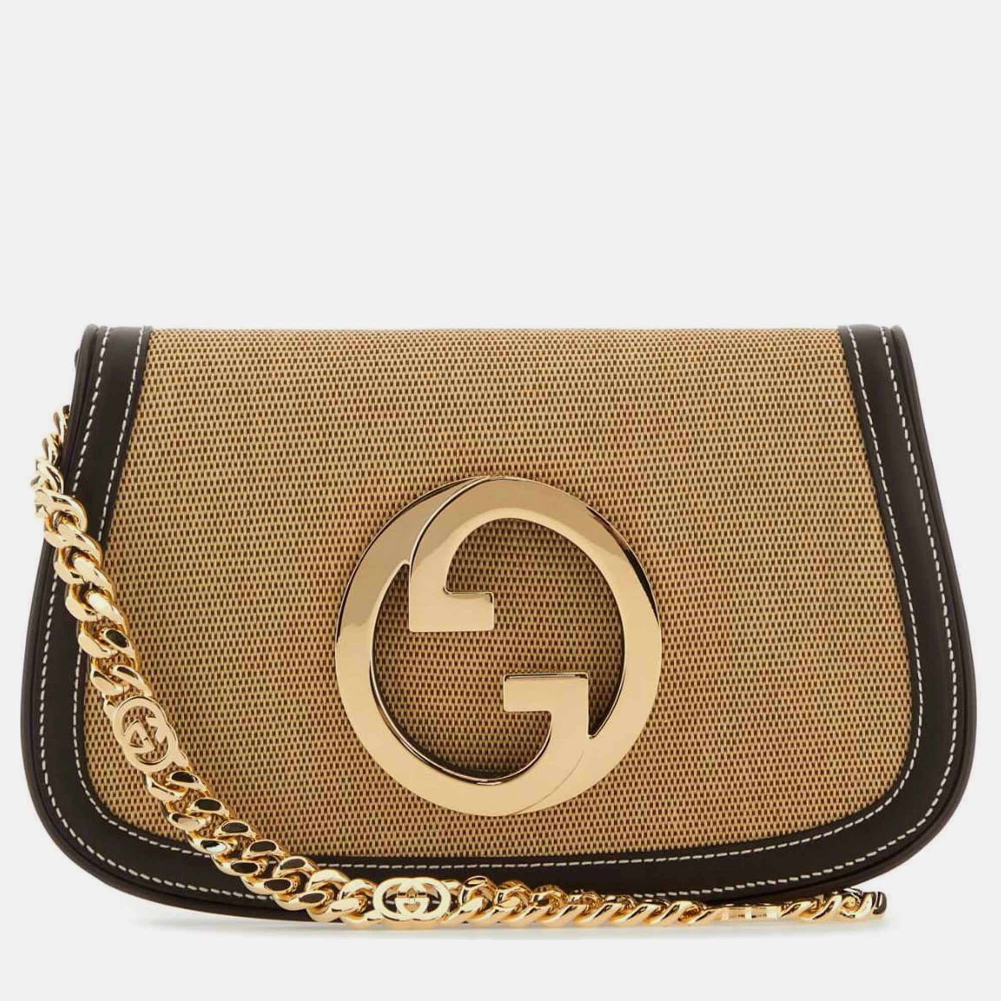 

Gucci Beige Beige Canvas Gucci Blondie Shoulder Bag