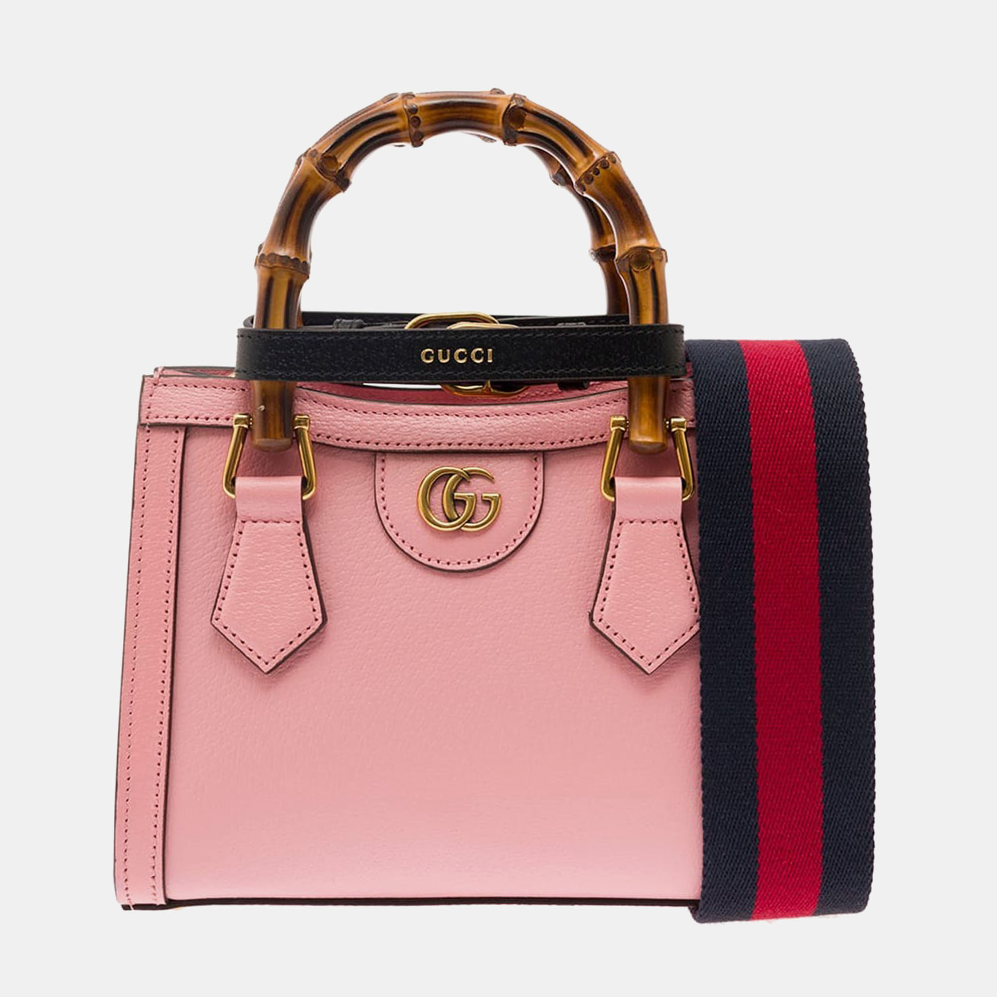 

Gucci Pink Diana Mini Tote Bag