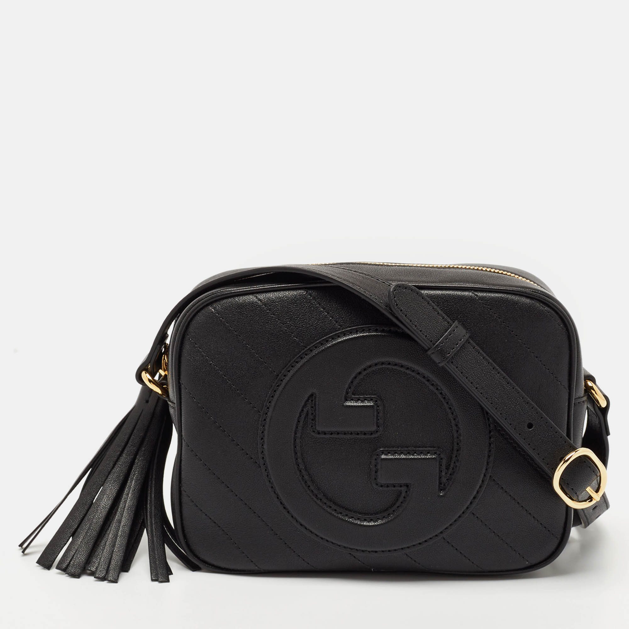 

Gucci Black Leather Blondie Camera Shoulder Bag