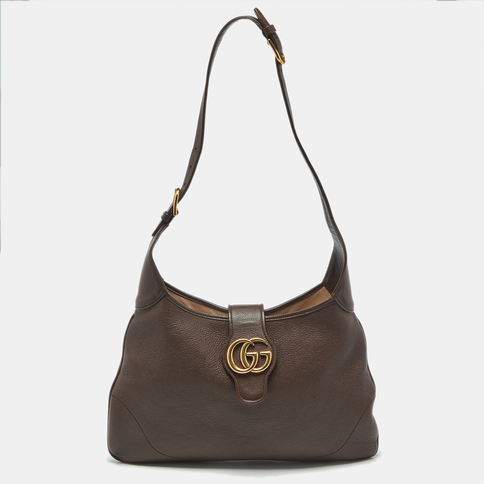 

Gucci Brown Leather Medium Aphrodite Hobo