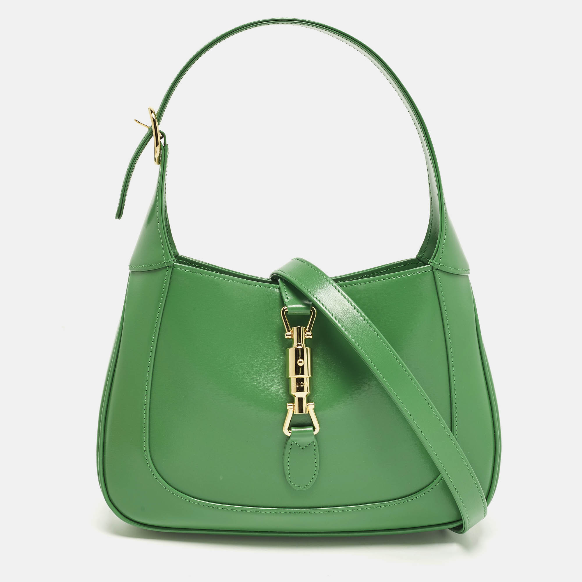 

Gucci Jackie 1961  Green Leather Hobo