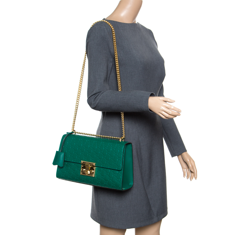 gucci padlock bag medium