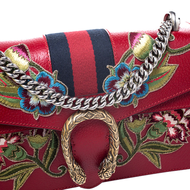 Gucci Dionysus Flowers Red - Designer WishBags