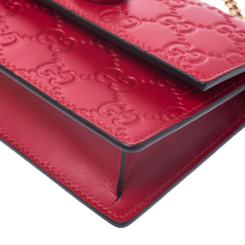Gucci Red Guccissima Leather Mini Cherry Chain Shoulder Bag Gucci | The  Luxury Closet