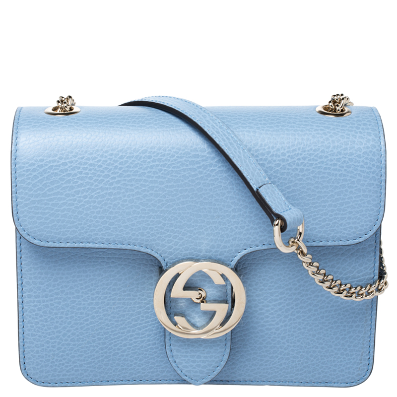 blue gucci purse