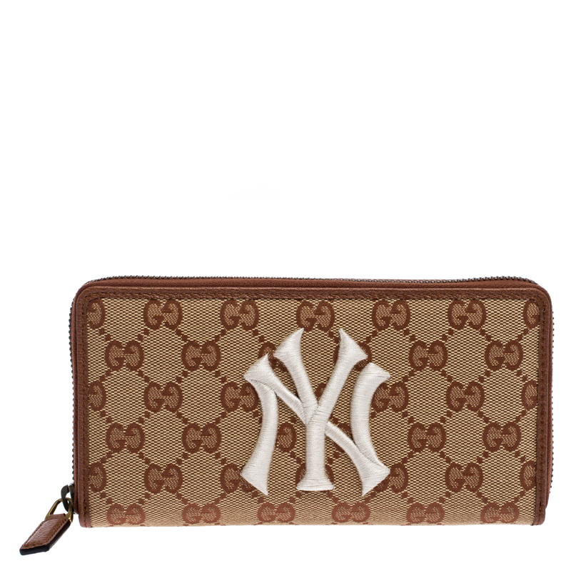 ny yankees gucci wallet