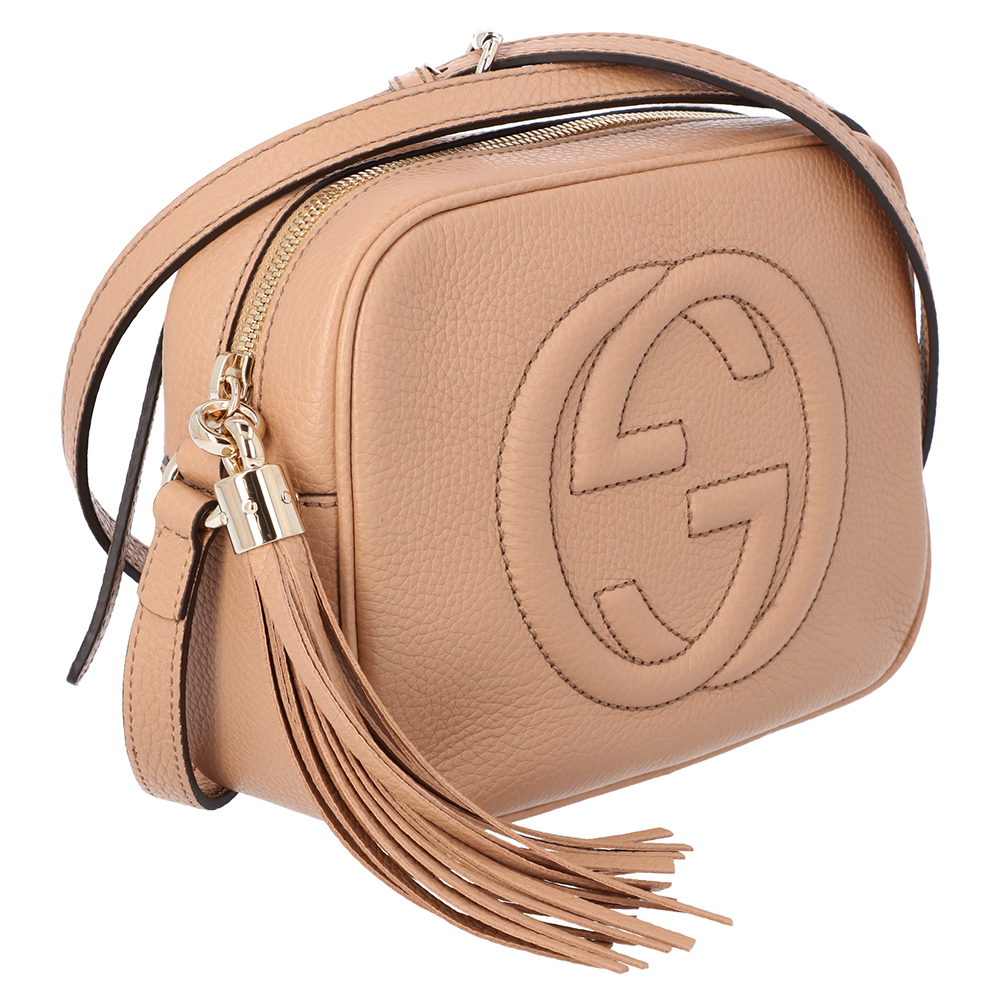 

Gucci Brown Leather Soho Small Disco Bag