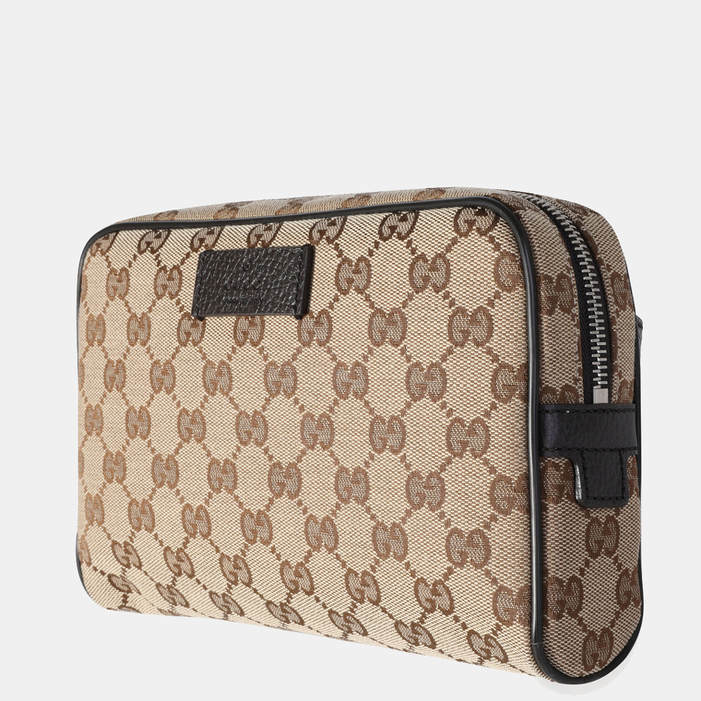

Gucci Brown/Beige GG Canvas Belt Bag
