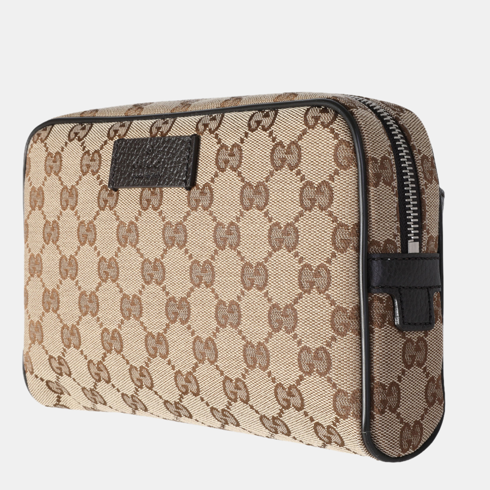 

Gucci Brown/Beige GG Canvas Belt Bag